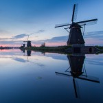 Blue hour @ Kinderdijk