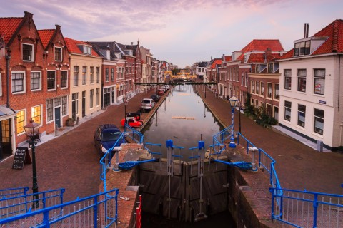 Winkelstraat in Maassluis