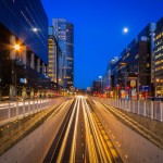 Lighttrails @ Rotterdam